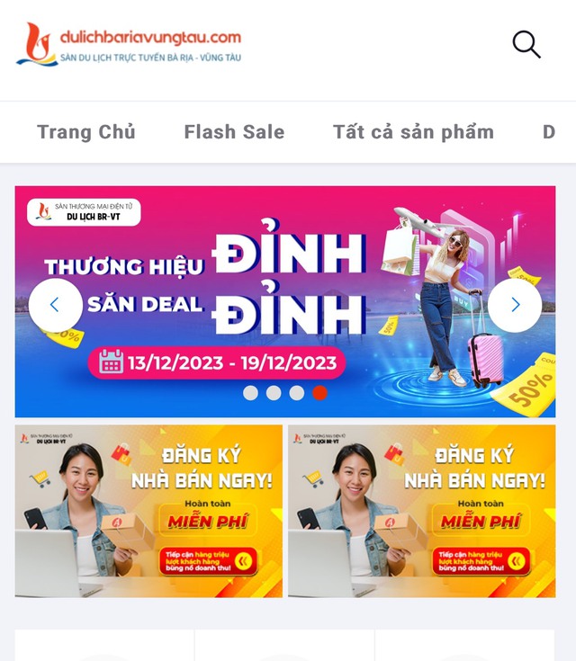 Bà Rịa - Vũng Tàu: Khách sạn giảm giá, mua 1 tặng 1 trên hội chợ du lịch trực tuyến- Ảnh 1.