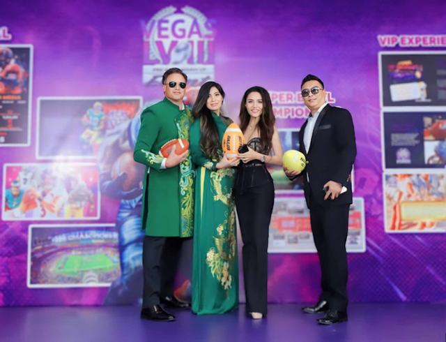NTK Nguyễn Bảo Ngọc tham gia "Vegas LVIII Pregame Warm Up Event & Tết Celebration"- Ảnh 2.