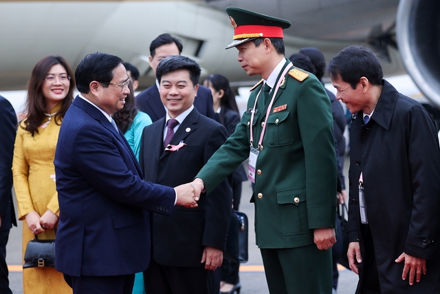 Thủ tướng Phạm Minh Chính tới Tokyo, bắt đầu chuyến công tác Nhật Bản- Ảnh 5.