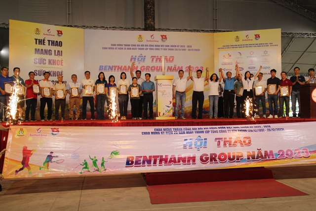 700 VĐV tham gia Hội thao Benthanh Group- Ảnh 1.