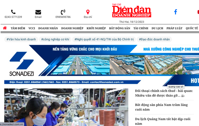 Tạp chí Diễn đàn doanh nghiệp bị phạt hơn 252 triệu đồng- Ảnh 1.