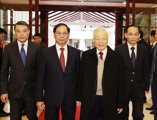 Tổng Bí thư Nguyễn Phú Trọng dự Hội nghị Ngoại giao- Ảnh 1.