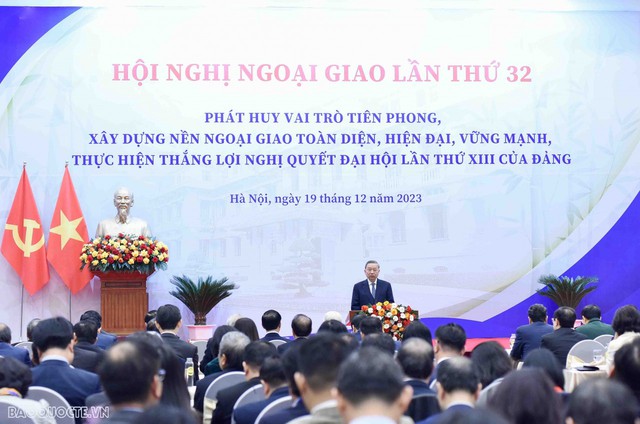 Tổng Bí thư Nguyễn Phú Trọng dự Hội nghị Ngoại giao- Ảnh 7.
