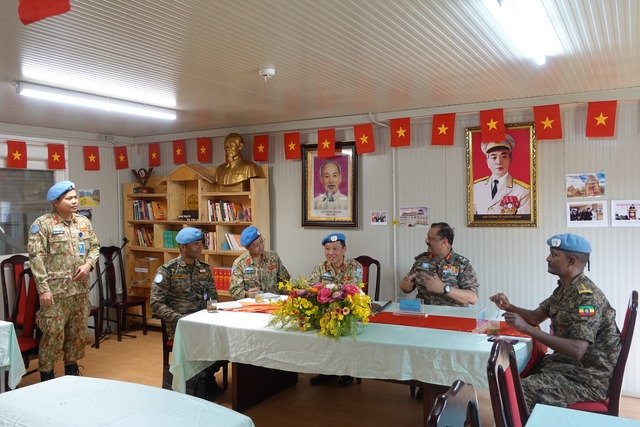 Tư lệnh Quân sự Phái bộ UNMISS ấn tượng với Quân đội Việt Nam- Ảnh 7.