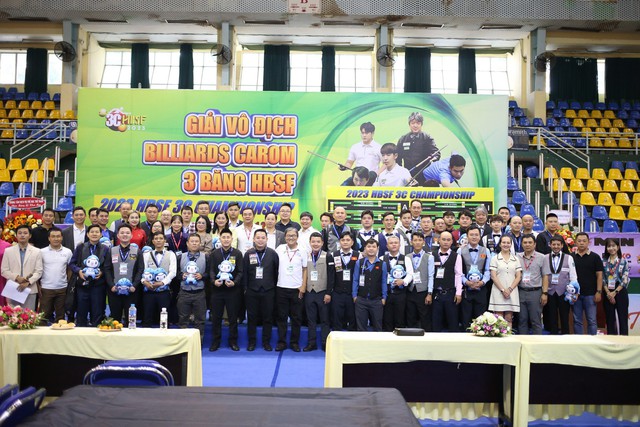 Giải Vô địch billiards carom 3 băng TP HCM 2023: Tiễn khách mời rời giải- Ảnh 1.