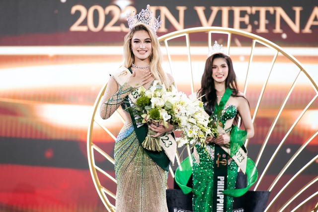 Nhan sắc Albania đăng quang Hoa hậu Trái Đất 2023

- Ảnh 1.
