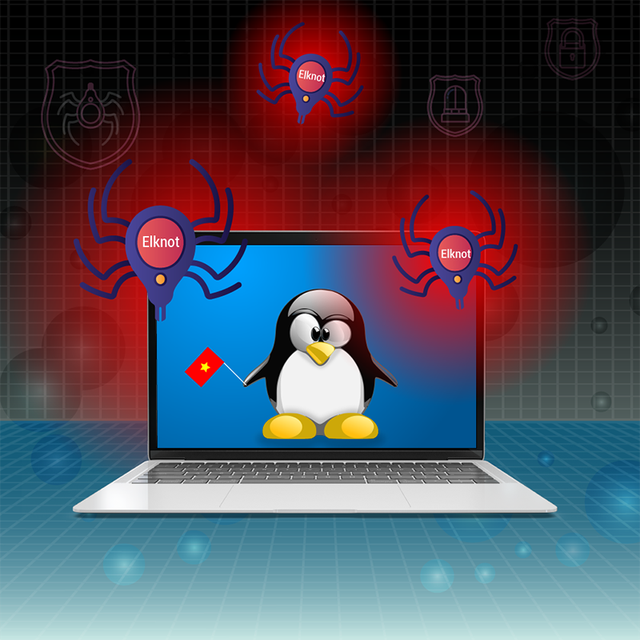 Cảnh báo xuất hiện nhiều biến thể virus Elknot nhắm máy chủ Linux Việt Nam- Ảnh 1.