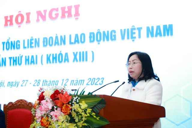 Bà Thái Thu Xương, Phó chủ tịch Tổng LĐLĐ Việt Nam