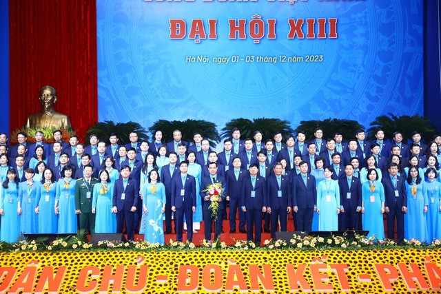 Đại hội XIII Công đoàn Việt Nam, nhiệm kỳ 2023-2028
