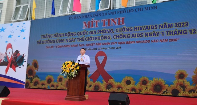 TP HCM hướng tới kết thúc dịch bệnh HIV/AIDS vào năm 2030- Ảnh 1.