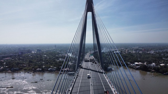 Cầu Mỹ Thuận 2 Ảnh: CA LINH