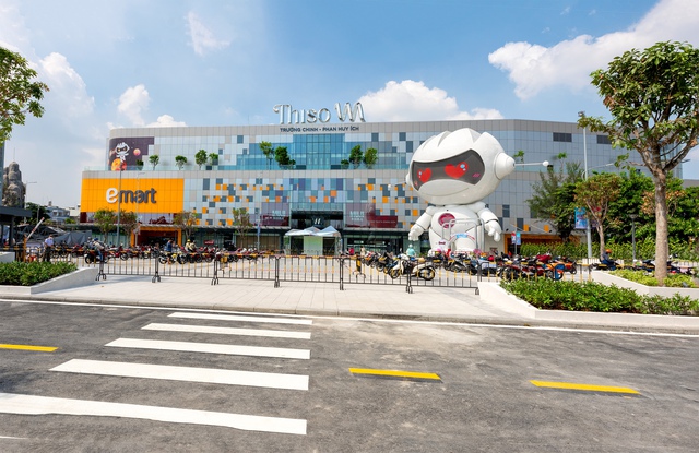 Cận cảnh đại siêu thị thứ 3 của tỉ phú Trần Bá Dương sắp khai trương ở TP HCM- Ảnh 1.