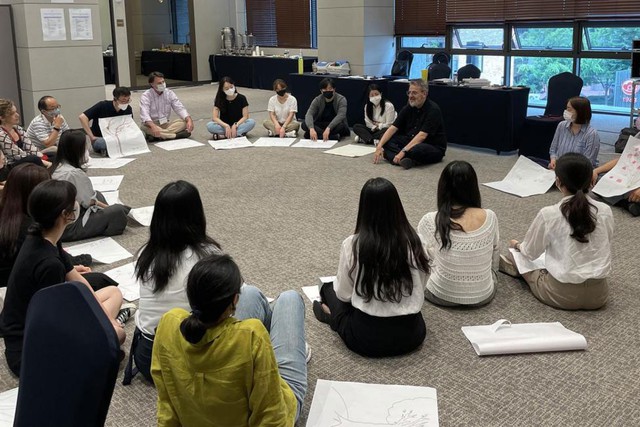 Một hội thảo liên quan đến sức khỏe tâm thần trong các can thiệp nhân đạo tại Hàn Quốc Ảnh: IOM