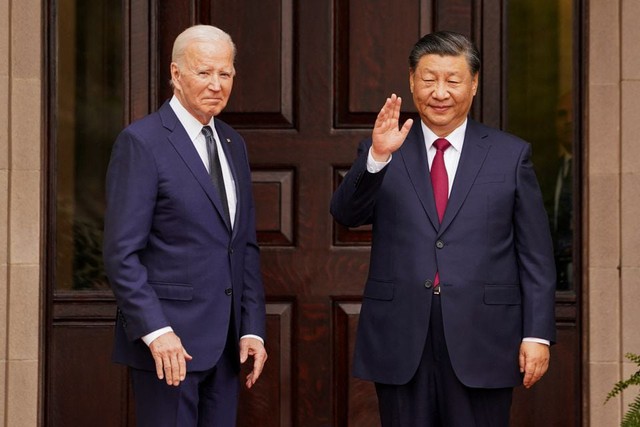Tổng thống Mỹ và Chủ tịch Trung Quốc nói gì với nhau ngày đầu năm 2024?- Ảnh 1.