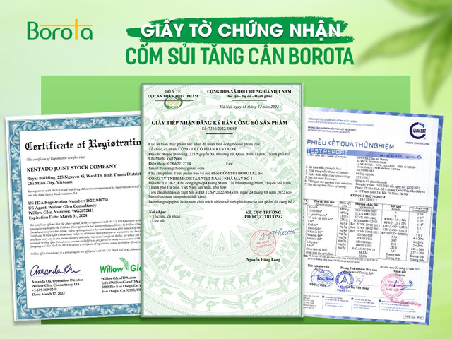 Sản phẩm cốm sủi Borota tăng cân của Việt Nam đạt chứng nhận FDA Hoa Kỳ- Ảnh 3.