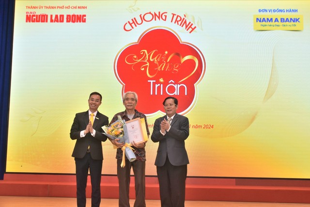 "Mai Vàng tri ân" trao quà cho họa sĩ Ca Lê Thắng- Ảnh 2.