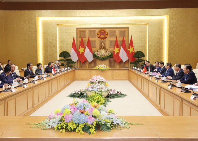 Thủ tướng Phạm Minh Chính vui mừng gặp lại Tổng thống Indonesia- Ảnh 3.