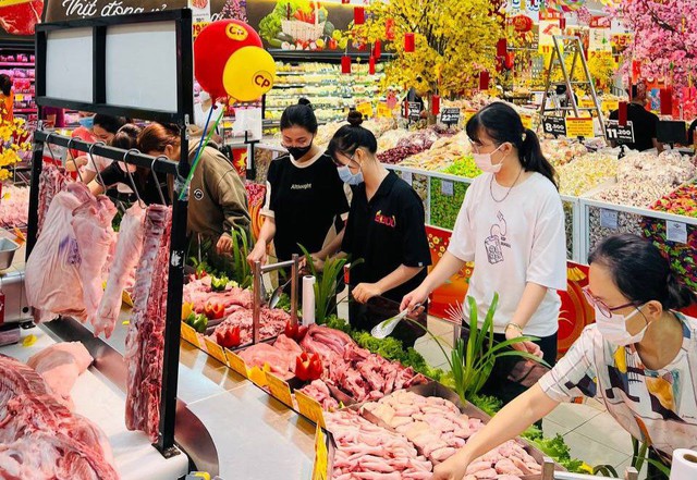 Lễ hội giảm giá thịt heo tại nhiều siêu thị, cửa hàng- Ảnh 1.