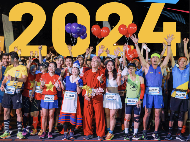 11.000 người chạy khai xuân tại HCMC Marathon 2024- Ảnh 4.