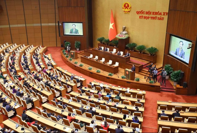 Tổng Bí thư Nguyễn Phú Trọng dự phiên khai mạc kỳ họp bất thường của Quốc hội- Ảnh 1.