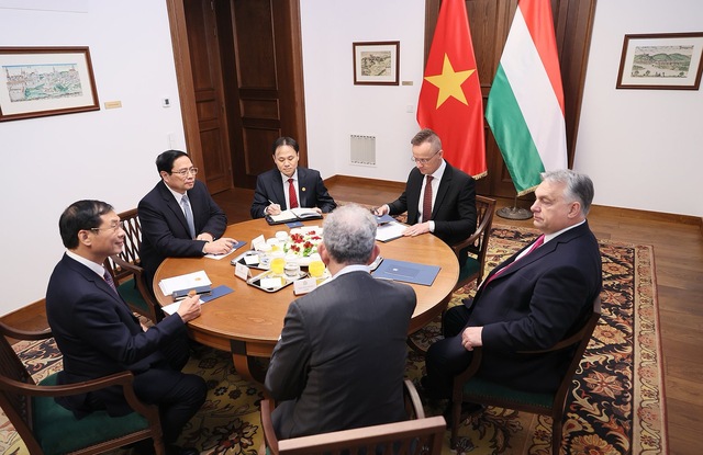 Cuộc hội đàm quan trọng giữa Thủ tướng Phạm Minh Chính và Thủ tướng Hungary- Ảnh 3.