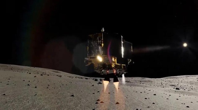 Tàu vũ trụ Nhật Bản đổ bộ Mặt Trăng thành công, gặp sự cố nghiêm trọng- Ảnh 1.