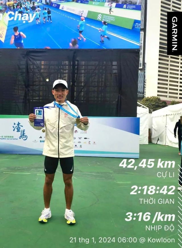 Nguyên Thanh, Ngọc Hoa phá kỷ lục quốc gia tại Giải Vô địch marathon châu Á- Ảnh 2.
