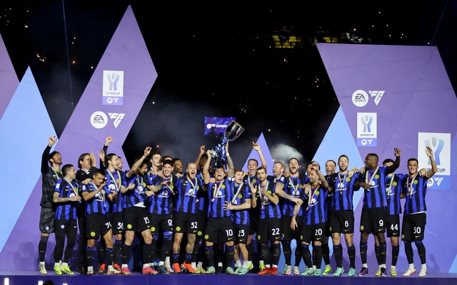 Inter Milan giành Siêu cúp Ý lần thứ 3 liên tiếp- Ảnh 3.