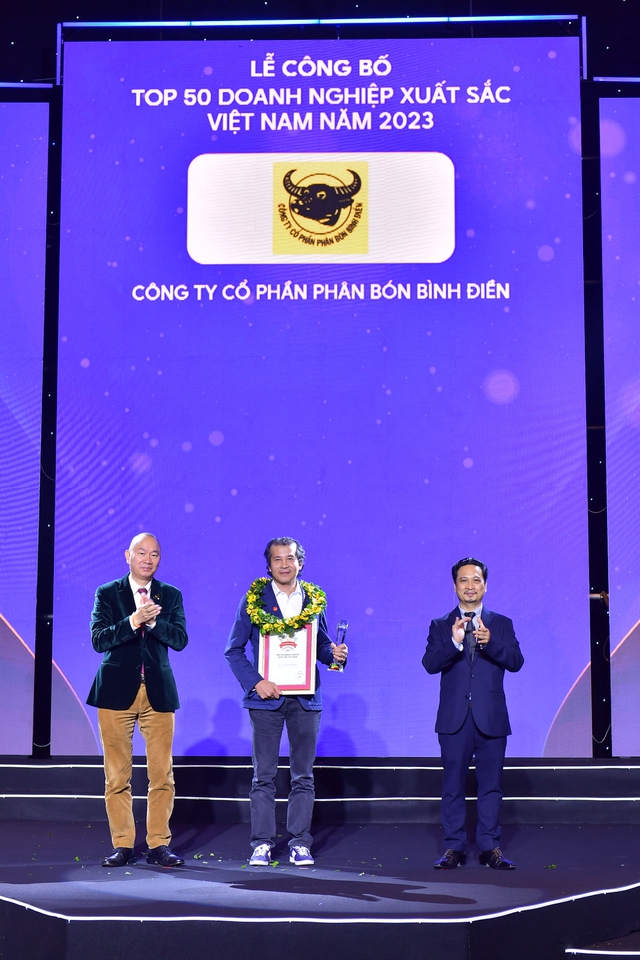 Bình Điền tiếp tục được vinh danh là một trong 50 doanh nghiệp xuất sắc nhất Việt Nam- Ảnh 2.