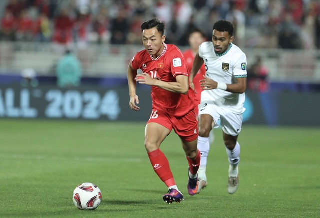 Tuyển Việt Nam muốn thể hiện lối chơi thuyết phục trước khi chia tay Asian Cup 2023 Ảnh: QUỐC ANH