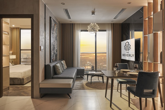 Các căn hộ The Beverly thu hút người mua với tiêu chuẩn bàn giao nguyên vật liệu và trang thiết bị căn hộ đồng bộ và hiện đại