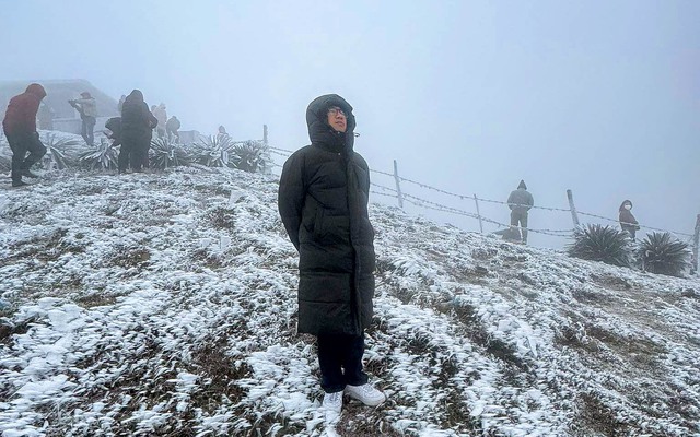 VIDEO: Băng giá phủ trắng trên đỉnh Mẫu Sơn- Ảnh 7.
