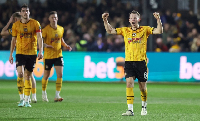 Man United giật mình với Newport County, Liverpool "ra oai" vòng 4 FA Cup- Ảnh 2.