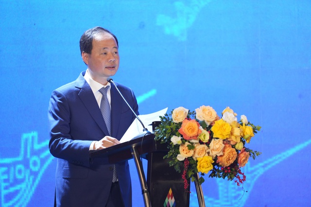 Thứ trưởng Trần Hồng Thái - Bộ Khoa học và Công nghệ - phát biểu tại Lễ công bố ngày 16-1-2024
