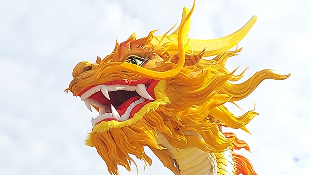Linh vật rồng vừa được đặt ở Công viên Lao Bảo đã nhận được nhiều lời khen- Ảnh 6.