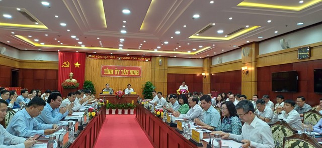 Tây Ninh đề xuất với Chủ tịch Quốc hội liên quan Khu kinh tế cửa khẩu Mộc Bài- Ảnh 1.