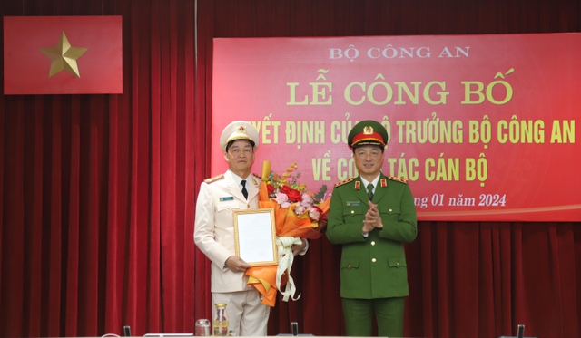 Giám đốc Công an Nam Định giữ chức Chánh Văn phòng CSĐT Bộ Công an- Ảnh 1.
