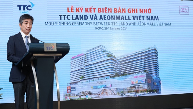 TTC Land và AeonMall Việt Nam ký kết biên bản ghi nhớ- Ảnh 2.