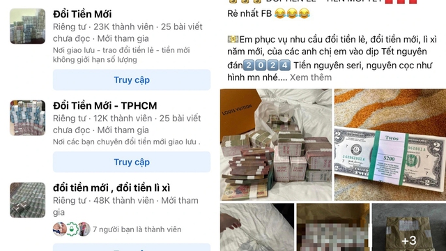 Dịch vụ đổi tiền mới sôi động- Ảnh 1.