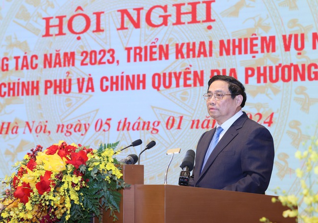 Bí thư Thành ủy TP HCM Nguyễn Văn Nên dự hội nghị Chính phủ và chính quyền địa phương - Ảnh 2.