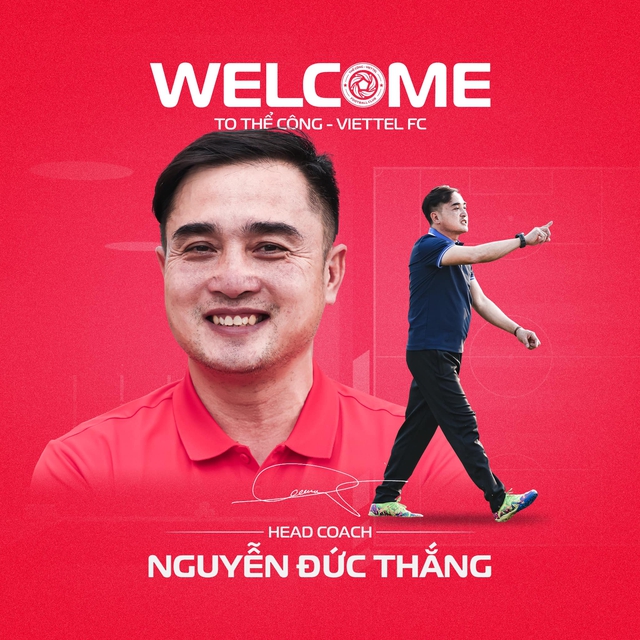 HLV Nguyễn Đức Thắng dẫn dắt CLB Thể Công Viettel- Ảnh 1.