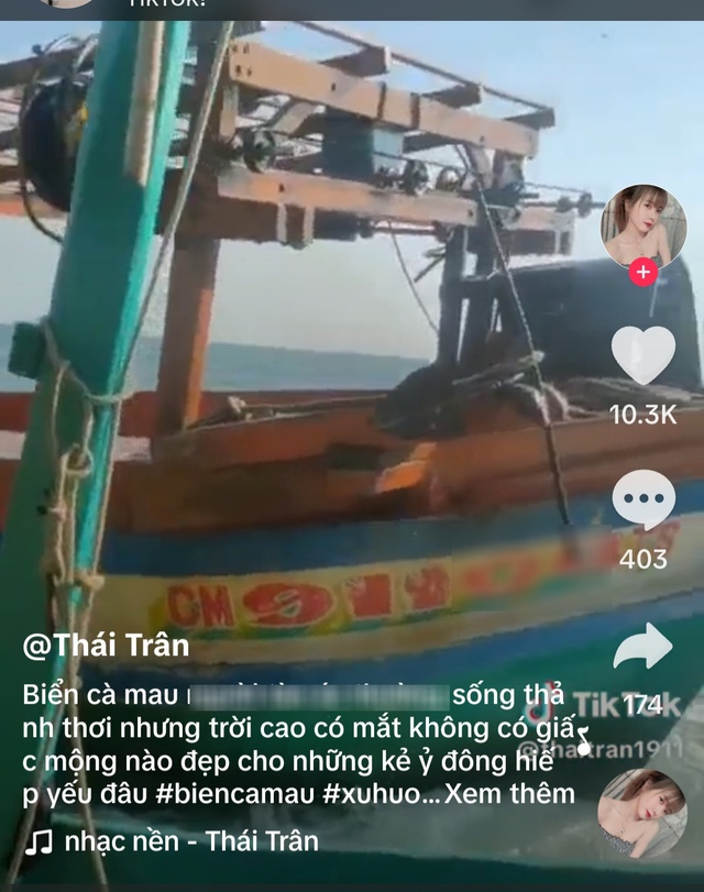 Xuất hiện clip tàu cá Cà Mau đâm, va phương tiện khác trên mạng xã hội- Ảnh 1.