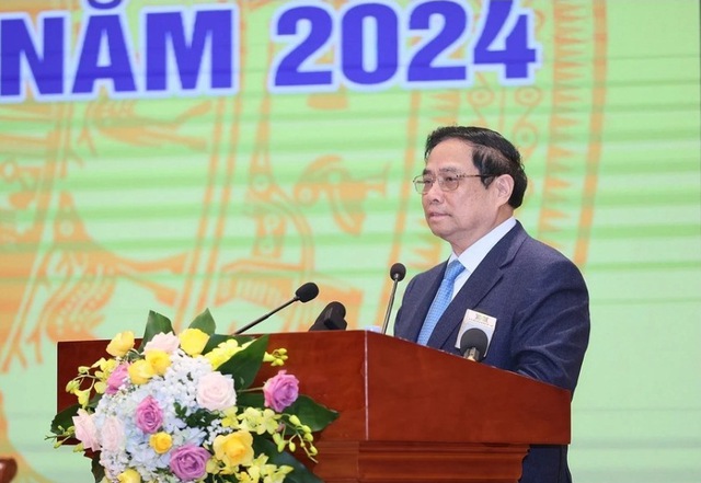 Thủ tướng dự Hội nghị triển khai nhiệm vụ ngành ngân hàng năm 2024- Ảnh 7.