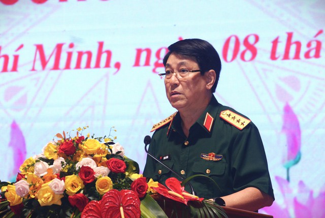 Quân ủy Trung ương - Bộ Quốc phòng gặp mặt đại biểu cán bộ cao cấp Quân đội nghỉ hưu- Ảnh 1.