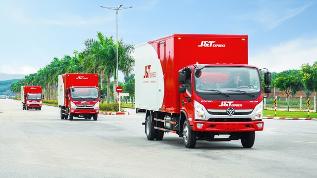 THACO AUTO bàn giao lô 140 xe cho J&T Express Việt Nam- Ảnh 3.