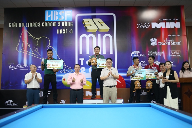 Yến Sinh, Thanh Lực vô địch Giải Billiards carom 3 băng TP HCM 2024- Ảnh 4.