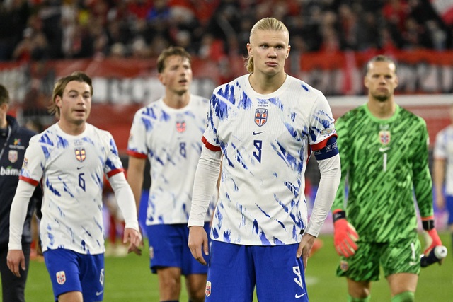 Haaland tịt ngòi trên đất Áo, Na Uy thua sốc tại Nations League- Ảnh 5.