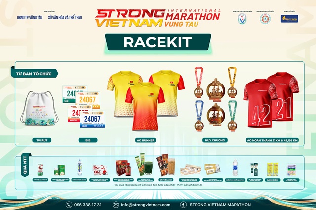 Strong Vietnam tạo dấu ấn với bộ race-kit 18 món và cung đường chạy đẹp nhất- Ảnh 1.