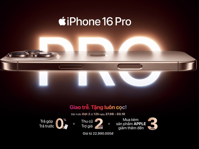 Đặt trước iPhone 16 Seri đợt 2 – Sắm công nghệ đỉnh cao nhận ưu đãi khủng- Ảnh 1.