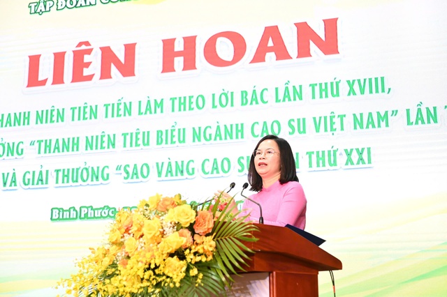 Tuyên dương thanh niên tiêu biểu ngành cao su làm theo lời Bác- Ảnh 4.